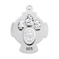 thumbnail image 3 of Sterling Silver 4-Way Medal, 3 of 5