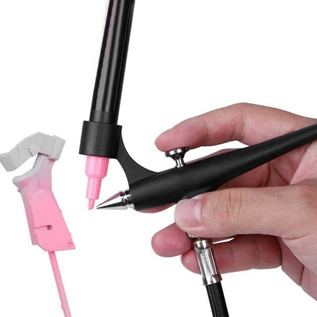 Pincel de Aire, Instalación Fácil incluso Pulverizando El Marcador de Limpieza Portátil Aerógrafo para bricolaje