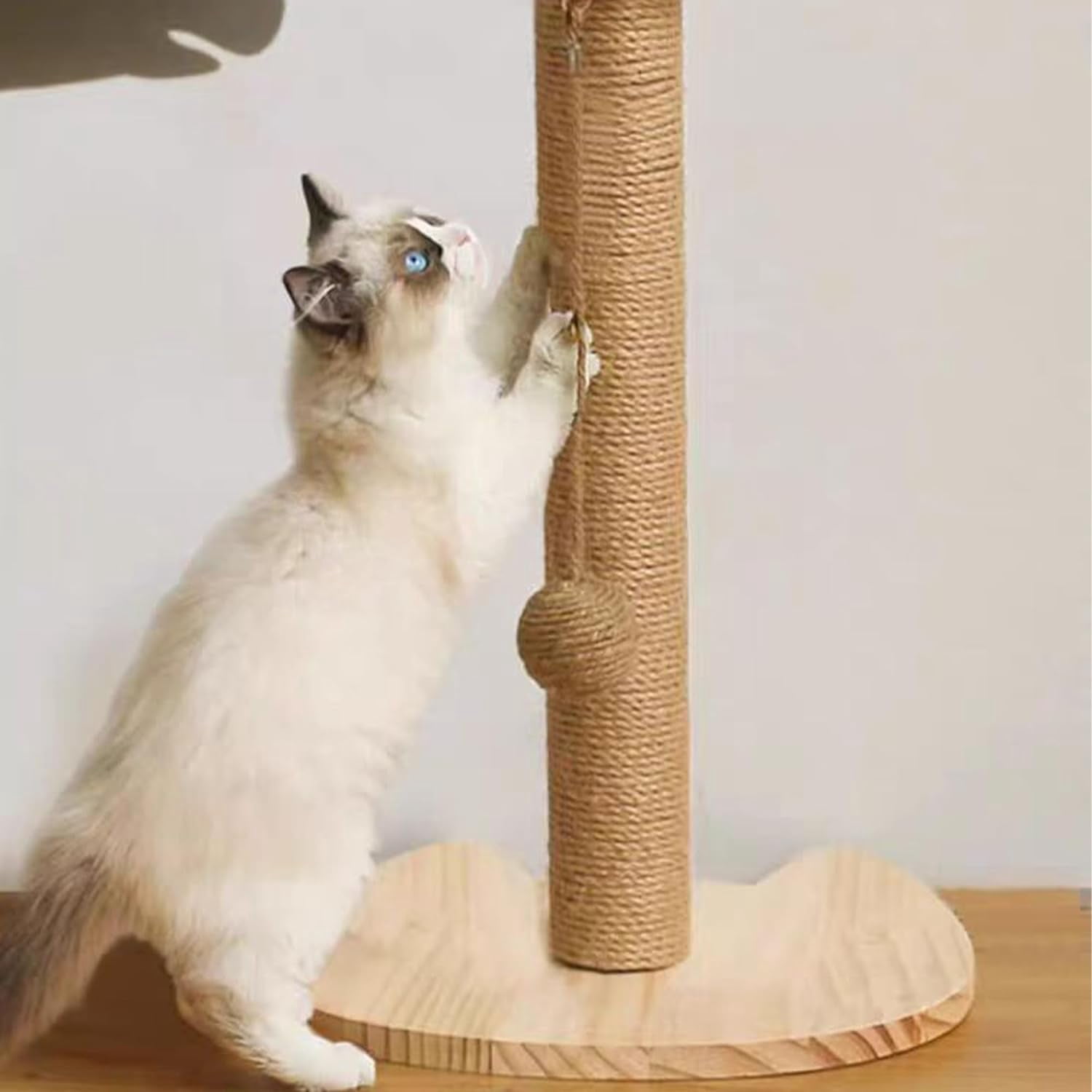 Cat Scratching Post Indoor :15" Tall Cat Scratching Post Indoor,Cat Post Scratcher for Protecting Furniture,Cat Scratch Post Perfect for Small and Medium-Sized Cats,with M8 Screws
