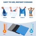 thumbnail image 5 of Sweat-absorbing towels, Holytech cooling towel 6 pack,Cold Towel, Microfiber Soft Breathable Chilly Ice Towel for Yoga, Golf, Gym,Fitness, & More Activiti, 5 of 8