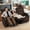 Brown, 3 Seater, variant on MCombo 80.7" 3 Seater Power Reclining Sofa Couch with Heat Vibration Massage for Living Room, Fabric, Brown