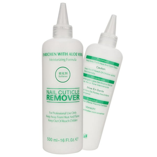 Suavizante De Cutículas De Uñas, Suavizante Suavizante De 500ML, Eliminación De Exfoliación De Pies Para Talones Agrietados, Piel Muerta Y Callos Elimina Y Repara Talones ANGGREK Nail Art Tool