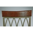 thumbnail image 4 of OSP Home Furnishings 30" Cosmo Metal Swivel Barstool inÂ&nbsp;Espresso Faux Leather Seat, 4 of 7
