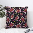 thumbnail image 4 of Pofeuu Ladybug Print Double-sided plush pillowcase Square Throw Pillow Covers Pillows Cover for Living Room Bedroom Sofa Couch Cushion Cover（No pillow core）-26"x26", 4 of 7