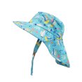 thumbnail image 1 of FlapJackKids - Chapeau de Soleil avec Cape de Nuque - Méduse - S (6 m-2 A), 1 of 2