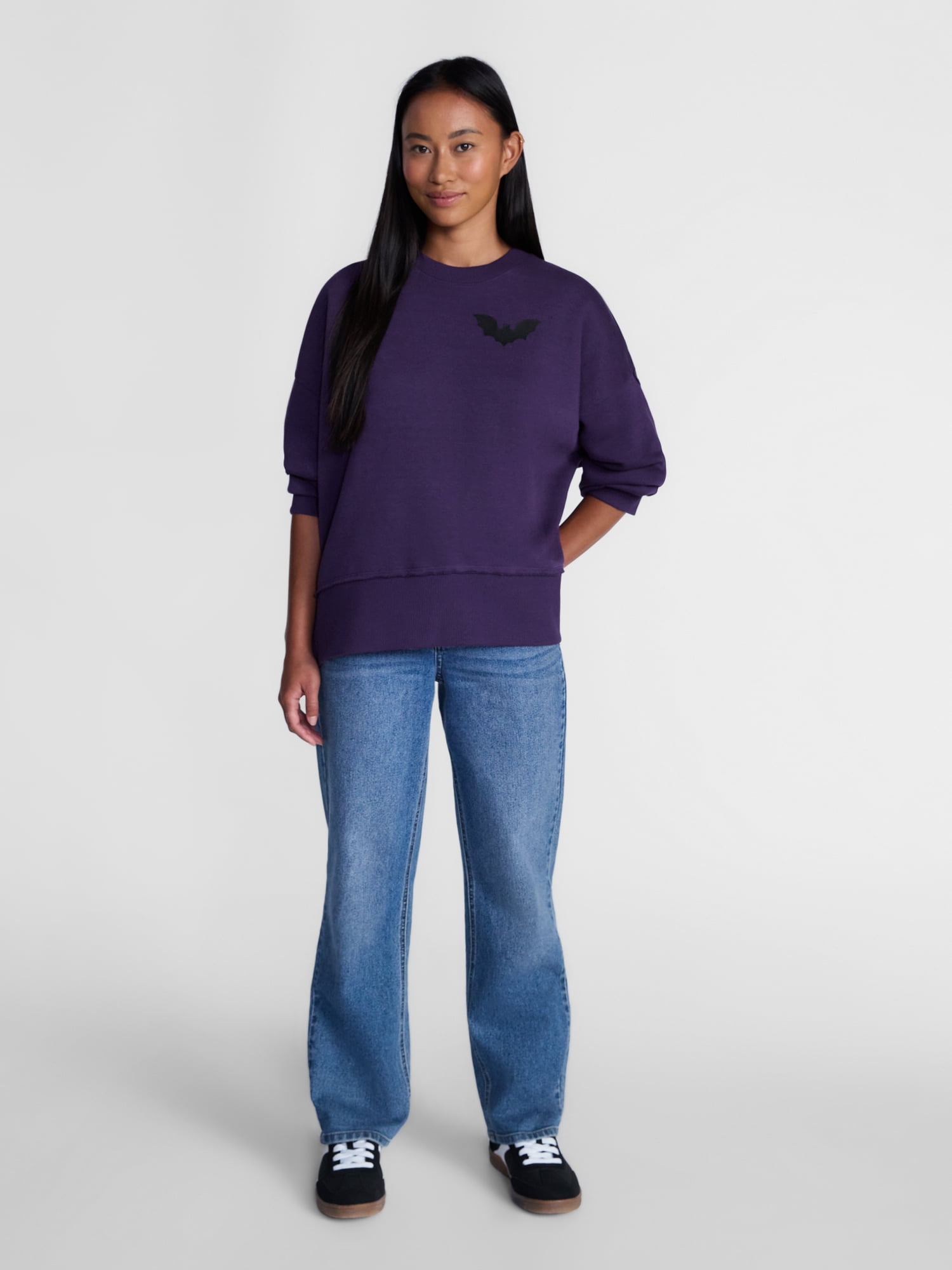 Women's Halloween It's Witching Hour Graphic Fleece from Way to Celebrate, Sizes S-4X