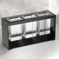 thumbnail image 2 of Soporte de Secado de Cubiertos para Encimera, Escurridor de Cubiertos, Caja de Soporte para Vajilla, Tenedor Separado, Almacenamiento de Palillos, Negro, 2 of 5