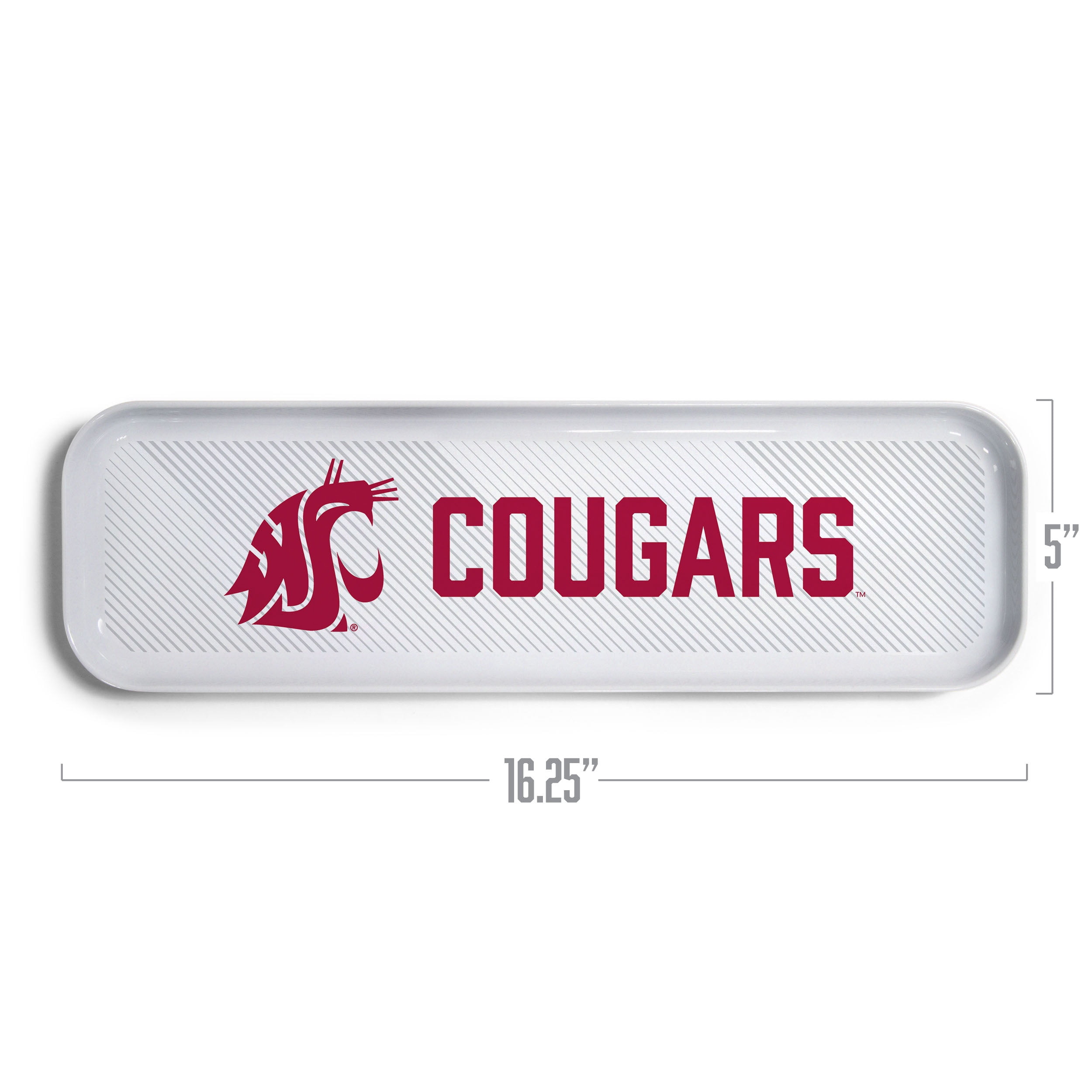 YouTheFan NCAA Washington State Cougars Small Snack Platter