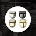 thumbnail image 2 of 38MM Buckle Latch Sturdy Metal Small Portable Buckles Tool Exquisite Wear Resistance Turn Lock Bag Purse Decoration Closure Golden, 2 of 9