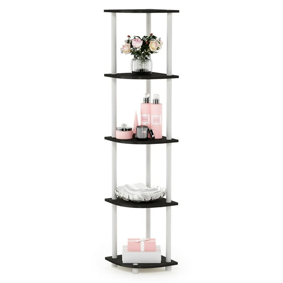 Furinno Turn-N-Tube 5 Tier Corner Bookcase