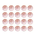 thumbnail image 1 of 50pcs Clear Crystal Button Adorable Shirt Button Simple Sweater Fasteners Delicate Sewing Buttons Coat Button Accessory for Man Woman Baby DIY (Pink), 1 of 8
