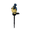 Blue, variant on Solar Dragon Garden Stake Light, Resin Hatching Baby Dragon Egg Statue Outdoor Waterproof Landscape Lamp, Auto Dusk to Dawn Solar Powered Warm LED Decor, 44.5cm Tall for Lawn 1pc Blue
