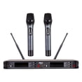 thumbnail image 1 of Sistema inalambrico dual Morrison X300 de mano UHF, 1 of 4