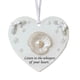 thumbnail image 1 of Adorno de Cristal Marino En Forma de Corazón para La Amistad | Adorno Navideño para El Árbol de Navidad | 8 Cm | Regalo Ideal para Amigos o Seres Queridos, 1 of 1