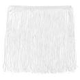 thumbnail image 1 of 10 Yardas 8 Cordoncillo Fleco Borde Borla Costura Encaje Cinta Pelo Poliéster Borde Cinta para Manualidades Costura Ropa, Blanco, 1 of 6