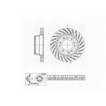 thumbnail image 4 of Winstop Brake Rotor, Rear Right WS251606, Porsche 911 1989-1984, 4 of 4