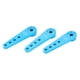thumbnail image 4 of 3 uds RC 25T brazo servo de dirección estándar Universal 37mm/1,46 pulgadas de longitud 1/10 RC 25T brazo de dirección azul, 4 of 10