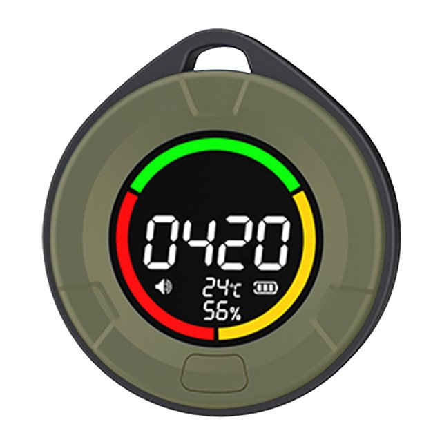 Monitor CO2 Digital Temperatura Y Humedad Preciso para Interiores Viajes
