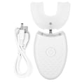 thumbnail image 1 of Cepillo de dientes sónico eléctrico para adultos en forma de U, cepillo de dientes de limpieza automática, herramienta de cuidado bucal (tipo adulto blanco), 1 of 14