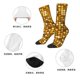 thumbnail image 5 of Balery Bright Shiny Golden Calcetas Largas con Estampado para Hombre y Mujer – Suaves y Transpirables, Talla Única (US 5-11), 5 of 6