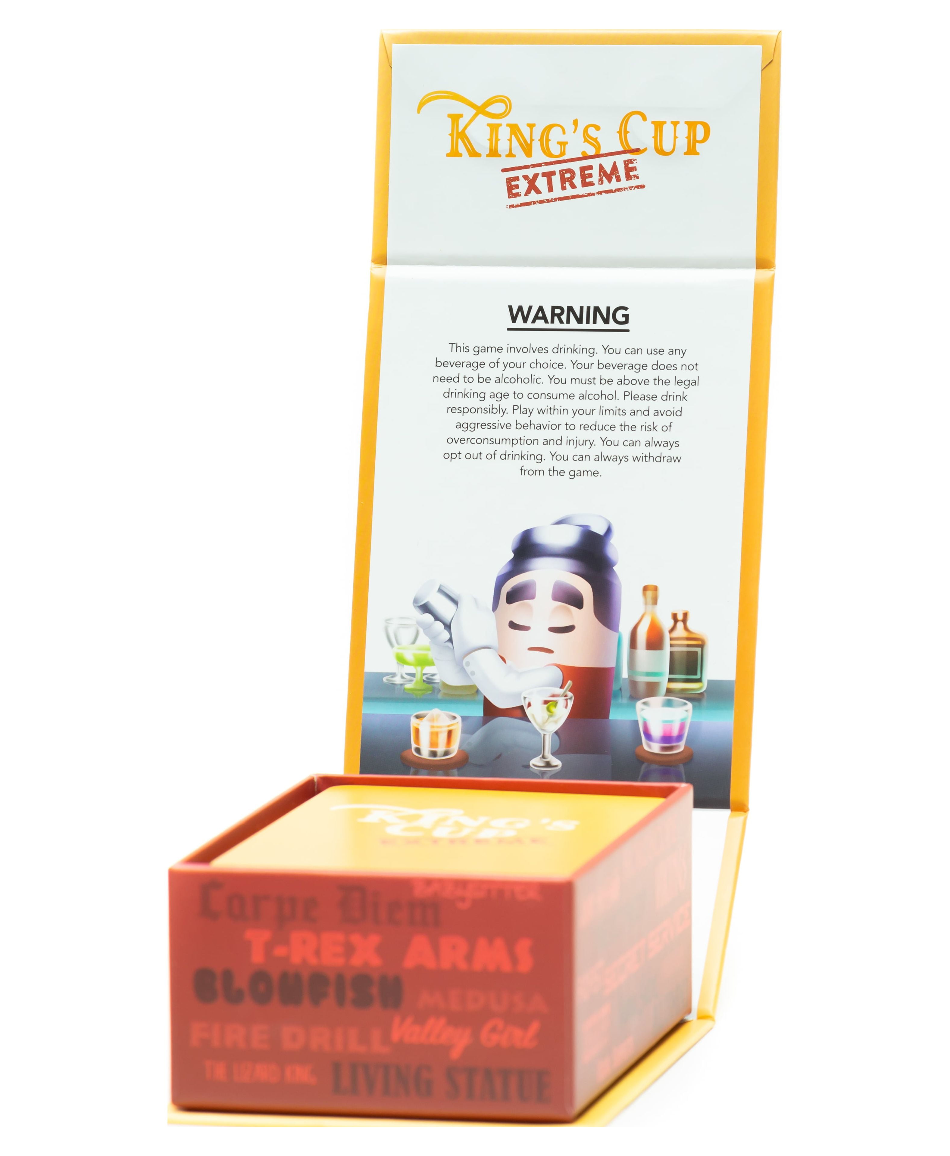 Kings Cup Card Game Drinking Game Gift Drinking Poster by shirtzz123