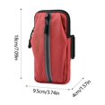 thumbnail image 3 of Running Phone Arm Bag with Waterproof Zipper Pouch, Adjustable Strap & Reflective Strip for Sesolution Storage During Jogging, Cycling, and Fitness Activities for Men and Women,Vsgery, 3 of 6