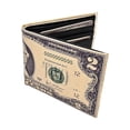 thumbnail image 5 of Handcrafted Vegan Leather Bi-Fold Wallet (2 Dollar Bill) Holds 9+ Credit Cards, Plus I.D. Card, Cash, 5 of 7