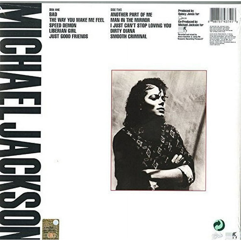 Bad [Vinyl] Michael Jackson - LP