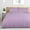 Purple, variant on PiccoCasa 3-Piece Duvet Cover Set with Pompoms Tassel, Queen Dark Purple