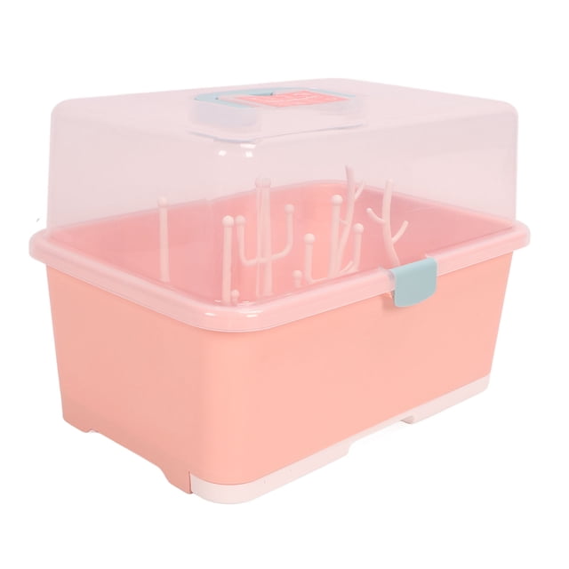 Drying Rack Portable Kitchen Cabinet Organizer Countertop Drying Rack With Cover For Rack Dryer Storage