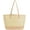 Khaki, variant on Kukuzhu Large Women's Woven PU Straw Geometric Tote Shoulder Bag White