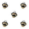thumbnail image 3 of jesticaly Coffee Filter Screen Professional Strainer Tools Permanent High Intensity Temperature-Proof Colander Device Home Shop Kitchen 11.00*8.00*6.50cm/ 5Set, 3 of 6