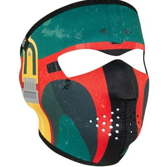 Zan Headgear Full Face Neoprene Facemask Hi-Vis Lime - Walmart.com