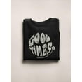 thumbnail image 3 of 70S Retro Good Times Badge Sweatshirt Women -Image by Shutterstock, Female 5X-Large, 3 of 4