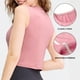 thumbnail image 3 of Chaleco deportivo para mujer elástico transpirable que absorbe la humedad cuello redondo sin mangas, 3 of 8