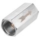 thumbnail image 1 of Válvula de Retención de Aire Uxcell 1 Paquete, Válvula de Aire Unidireccional de Cobre Niquelado de 1/2" para Conexión de Gas / Aceite / Agua, 1 of 6