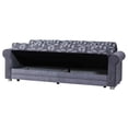 thumbnail image 2 of Ottomanson Convertible Sleeper Sofa Bed with Hidden Storage, Firm Comfort Couch, Gray, 2 of 7
