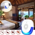 thumbnail image 2 of Ultrasonic Pest Repeller,Roach Killer, Ultrasonic Pest Control Mosquito Repellent Indoor for Home, Office, Repel Bugs for Roaches Spiders Flies Mosquitoes bat Fleas Rodents,4 Packs, 2 of 8