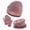 A19-Hot Pink, variant on Toddler Boys Girls Kids Winter Beanie Hat, Cute Hats with Double Pom Pom, Warm Fleece Lined Knit Beanies Cap 6-12 Months 12-24 Months 2T 3T 4T 5T 6T 7T 8T 9T Children(Blue,One Size)