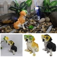 thumbnail image 1 of Xihbxyly Lámpara Solar para Perro, Escultura de Resina Led para Exteriores, Lámpara Decorativa con Energía Solar, Ideal para Decorar El Camino Del Jardín, Diseño Resistente a La Intemperie, Fácil Ins, 1 of 3