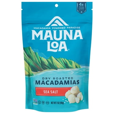 Mauna Loa Sea Salt Macadamia Nuts - 7oz Bag