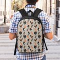 thumbnail image 5 of Uemuo Funny Chicken Printed Durable 17-inch Student Backpack - Lightweight, Waterproof, Adjustable Straps, Ideal for School, Work, Travel, 5 of 5