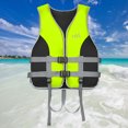 thumbnail image 1 of Chaleco salvavidas para canotaje, chaleco de flotabilidad ajustable, multiusos para nadar, pescar en el mar, 1 of 7