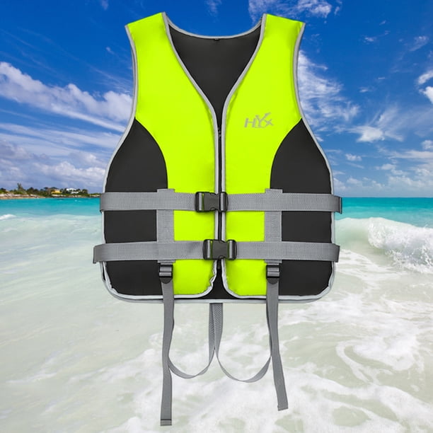 Chaleco salvavidas para canotaje, chaleco de flotabilidad ajustable, multiusos para nadar, pescar en el mar Tmvgtek Para Estrenar