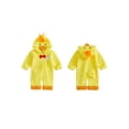 thumbnail image 4 of RUINIXCW Baby Unisex Yellow Plush Chick Cosplsy ece Cute Beak Hood Fuzzy Jumpsuit for Easter Halloween Newborn Photo Props, 4 of 8