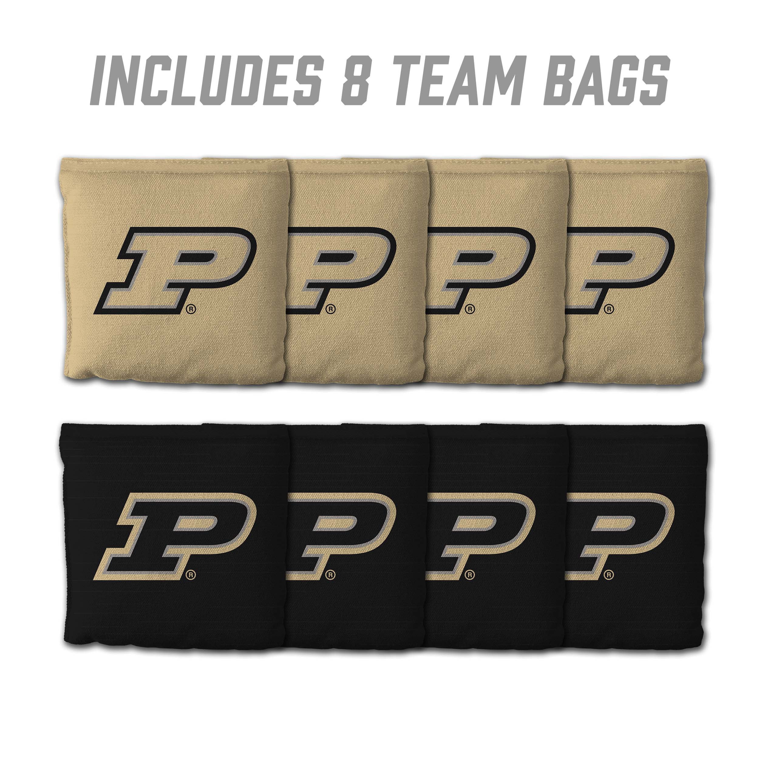 Purdue Boilermakers 8pk Licensed Cornhole Bags