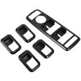 thumbnail image 4 of 2 Set Car Accessories: 1 Set Door Window Switch Cover Trims & 1 Set Bumper Lip Spoiler Sticker Wheel Eyebrow Fender, 4 of 10