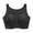 Black, variant on Seamless Bra Without Underwire Women's Bralette Padded Comfortable Non Wired T Shirt Bra Pull On Bra Crossback Comfortable Soft Bustier 36c Bras Woman Bras Compression Bras for Women Super Bra Sports