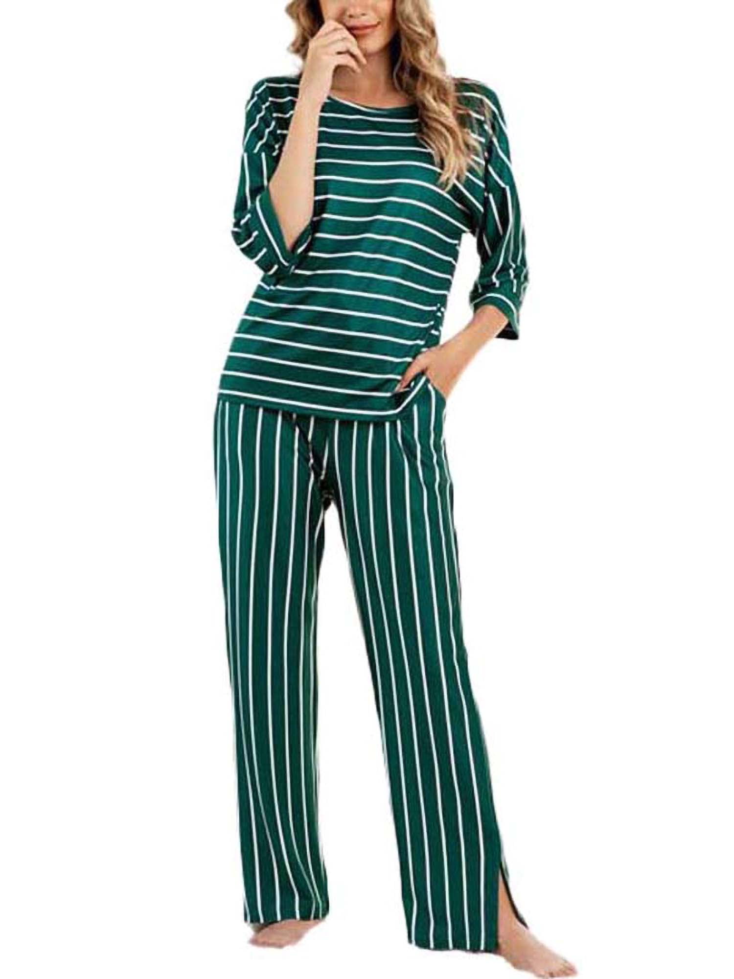 2Pcs/Set Tops Pants Pajama Homewear Soft Men's Long Sleeve Suit Plus size Lounge 