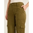 thumbnail image 3 of Free Assembly Women's Straight Leg Cargo Pants, 30” Inseam, Sizes 0-20, 3 of 5